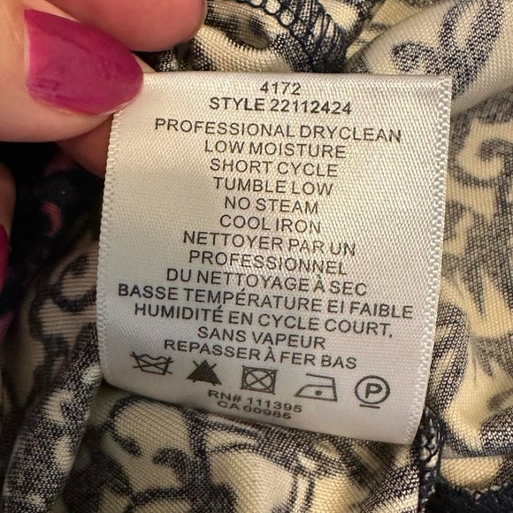 Tory Burch Silk Sheath Dress Sz Small - Picture 6 of 8